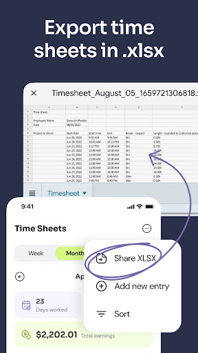 Time Clock: Easy Tracker screenshot 8