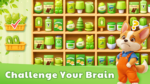3D Goods Store: Sorting Games screenshot 1