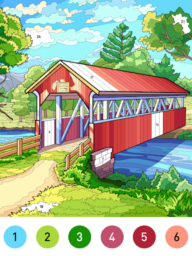 Country Farm Coloring Book screenshot 9