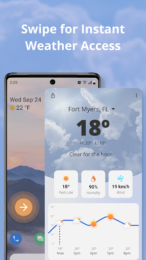 Weather Now Launcher - Radar screenshot 5