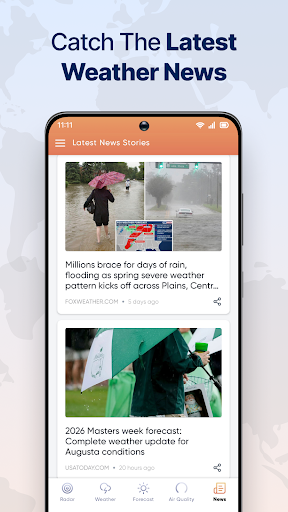 Live Weather Radar Launcher screenshot 7