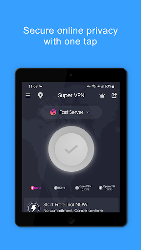 VPN Proxy Speed - Super VPN screenshot 1