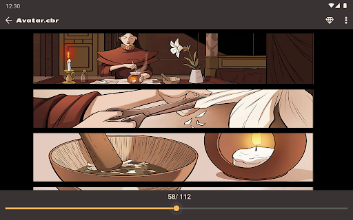 Comic Book Reader (cbz/cbr) screenshot 18