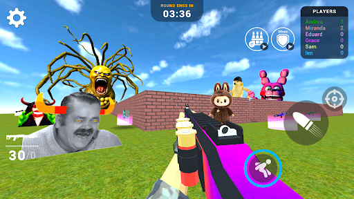Nextbots In Backrooms: Shooter screenshot 10