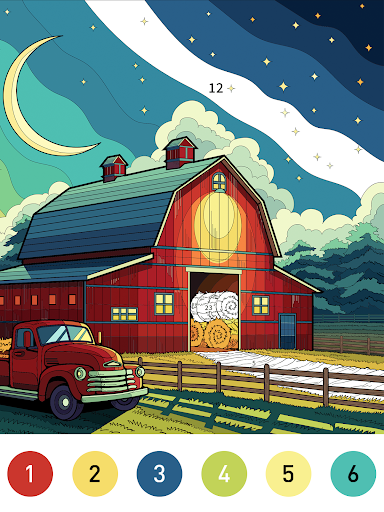 Nostalgia Color by number game screenshot 7