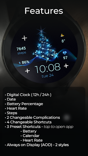 TVV Christmas 2 Watch Face screenshot 10