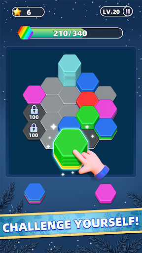 Hexa Master 3D - Color Sort screenshot 21