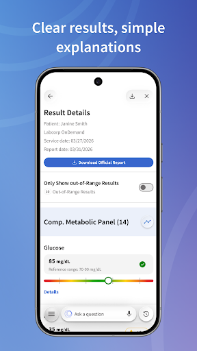 MyLabcorp screenshot 2