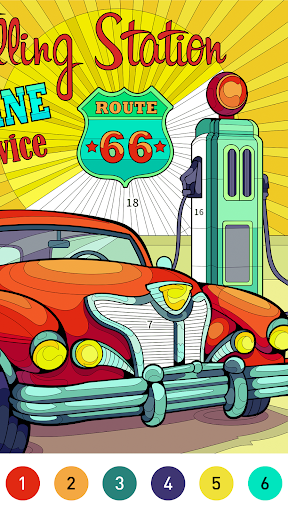 Nostalgia Color by number game screenshot 19