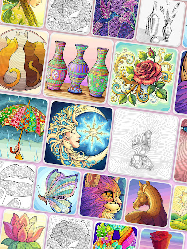 Tangle Color by Number Book screenshot 18