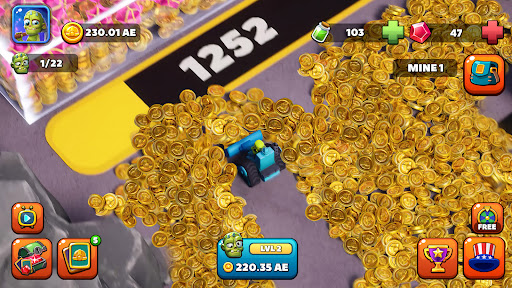 Idle Zombie Miner: Gold Tycoon screenshot 11