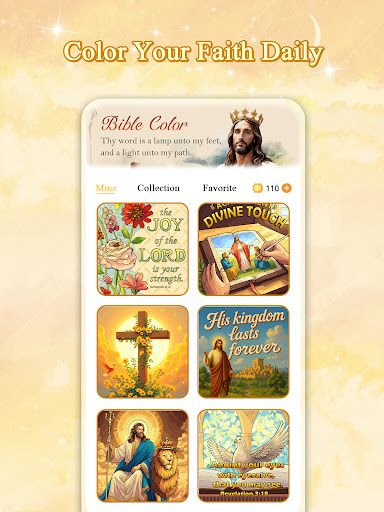 Bible Color Paint By Number screenshot 6
