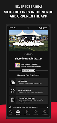 Live Nation At The Concert screenshot 2