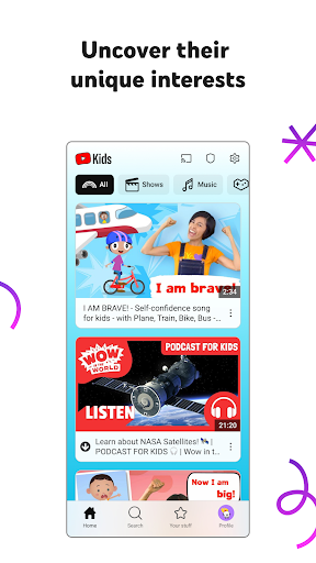 YouTube Kids screenshot 1