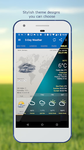 Weather & Clock Widget screenshot 2
