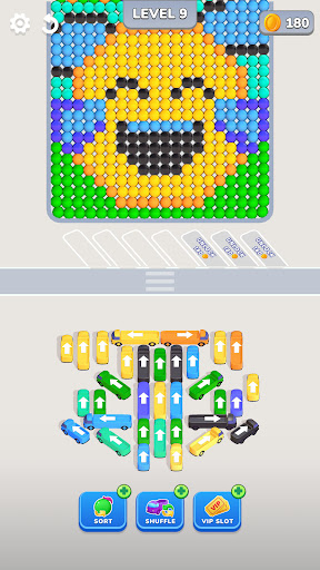 Bubble Bus: Parking Jam Puzzle screenshot 1