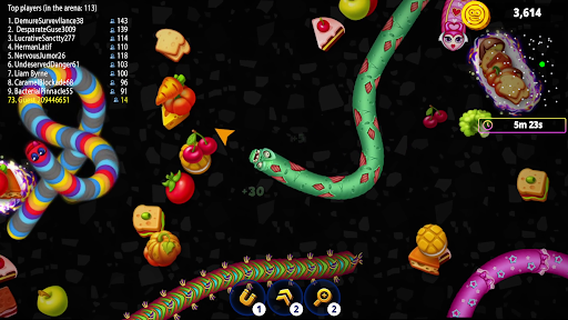 Worms Zone .io - Hungry Snake screenshot 5