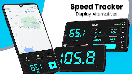 GPS Speedometer Odometer & HUD screenshot 25