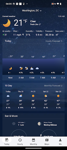MSN Weather - Forecast & Maps screenshot 3