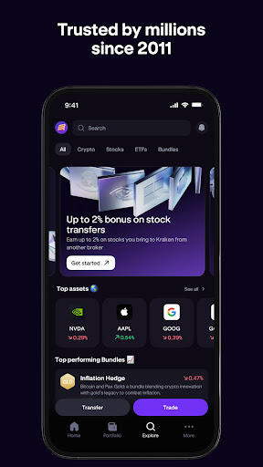 Kraken: Buy Crypto & Stocks screenshot 6