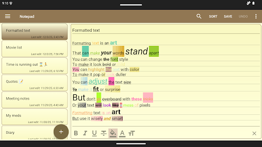 Notepad - simple notes screenshot 21