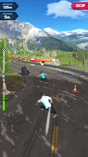 Downhill Race League screenshot 2