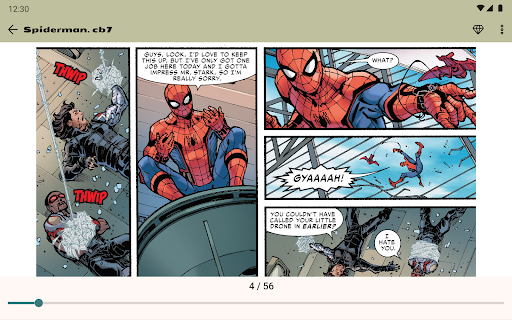 Comic Book Reader (cbz/cbr) screenshot 24