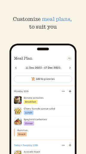 ReciMe: Recipes & Meal Planner screenshot 2