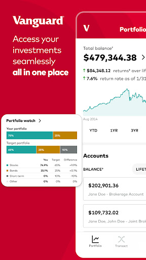 Vanguard: Save, Invest, Retire screenshot 2