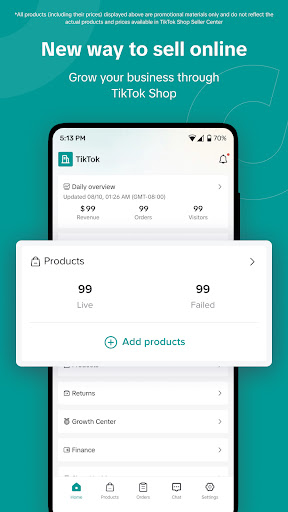 TikTok Shop Seller Center screenshot 2