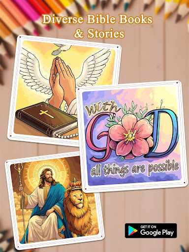 Bible Color Paint By Number screenshot 13