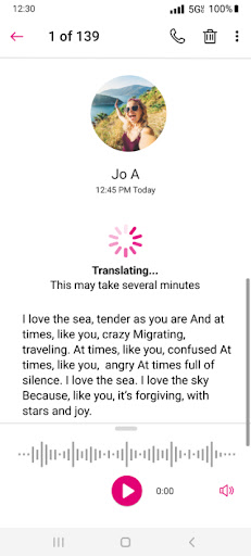 Visual Voicemail screenshot 6
