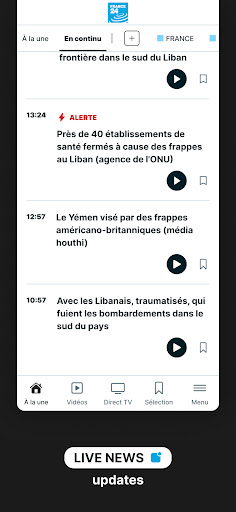 FRANCE 24 - Live news 24/7 screenshot 16