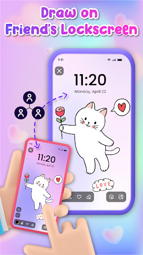 Lockscreen Drawing screenshot 4