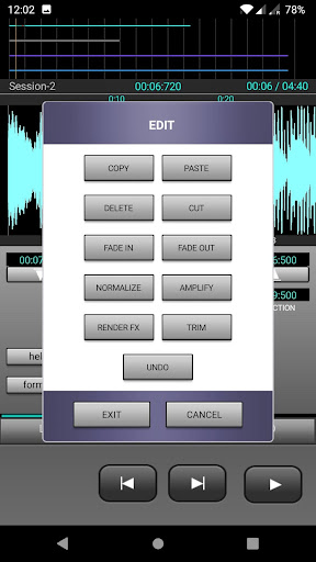 J4T Multitrack Recorder screenshot 5