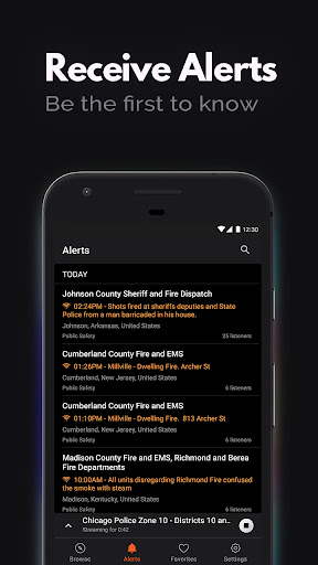 Police Scanner - Live Radio screenshot 4