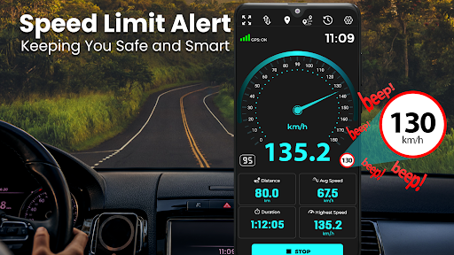 GPS Speedometer Odometer & HUD screenshot 36