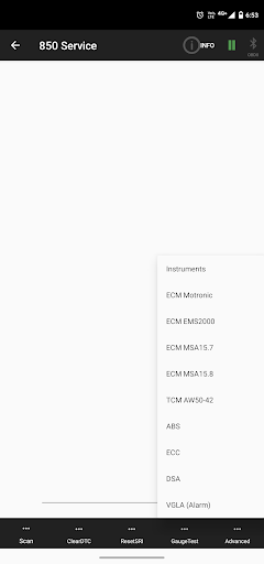 850 OBD-II screenshot 1