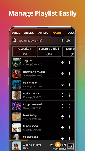 Music player screenshot 13