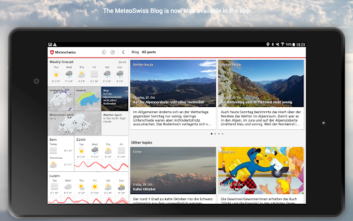 MeteoSwiss screenshot 6