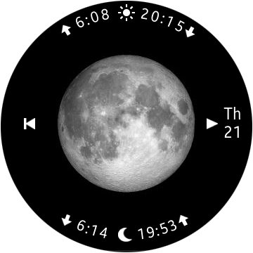Moon Calendar Watch screenshot 6