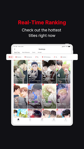 Lezhin Comics - Daily Releases screenshot 3