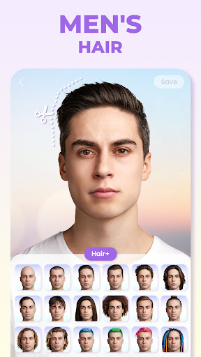 HairApp: Hair Styler App, Bald screenshot 7