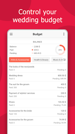 Wedding Planner by MyWed screenshot 1