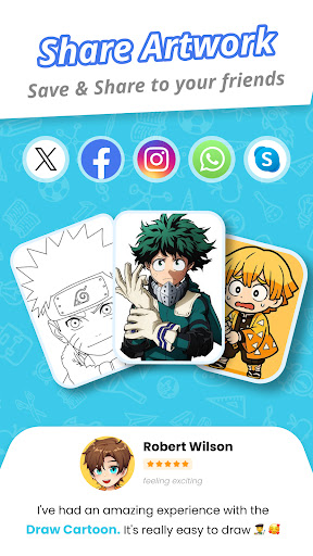 Draw Cartoon - AR Sketch App screenshot 1