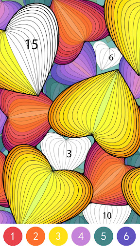 Tangle Color by Number Book screenshot 15
