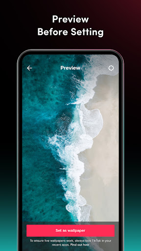 TickTock-TikTok Live Wallpaper screenshot 3