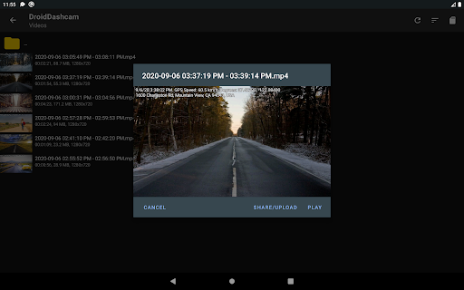Droid Dashcam - Video Recorder screenshot 2