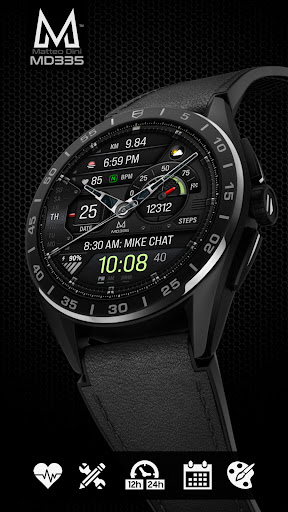 MD335 Hybrid watch face screenshot 10