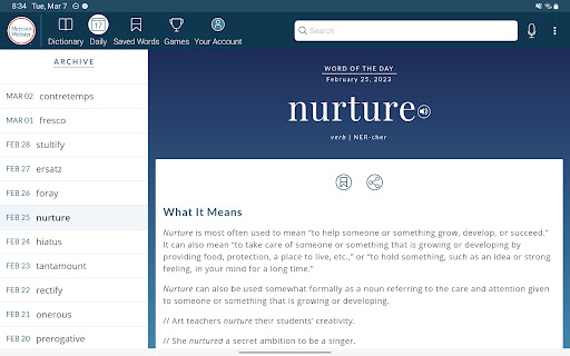 Dictionary - Merriam-Webster screenshot 16